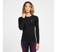 Odlo Women's Active X-Warm Crew Baselayer, Black 12