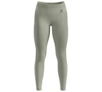 Odlo - Women's BL Bottom Long Performance Warm Eco - Synthetic base layer size XL, olive/grey