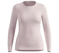 Odlo - Women's BL Top Crew Neck L/S Active Warm Eco - Synthetic base layer size L, purple