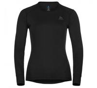 Odlo - Women's BL Top Crew Neck L/S Active Warm Eco - Synthetic base layer size XXL, black