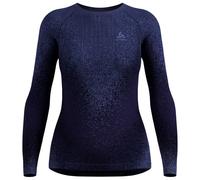 Odlo Performance Warm Blackcomb Long Sleeve Base Layer Blue L Women