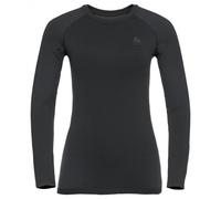 Odlo - Women's BL Top Crew Neck L/S Performance Warm Eco - Synthetic base layer size XL, black