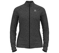 Odlo Women Long-sleeved shirt with zipper TENCIA, dark grey melange, M