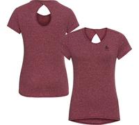 ODLO Women's Halden LinenCool Tee {O-550931} - Raspberry Red Melange - Medium