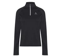 Odlo Womens Half Zip Fleece Top Black M