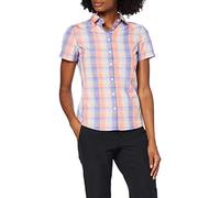Odlo Women's Kumano Check Lo Long Sleeve Blouse, womens, Women's Long Sleeve Blouse, 594911, blue iris (check), XL