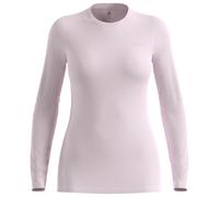 Odlo - Women's Merino 160 Bl Top Crew Neck L/S - Merino base layer size L, purple/pink