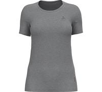 ODLO Women's Merino 200 Base Layer T-Shirt, Grey Melange - Grey Melange, XL