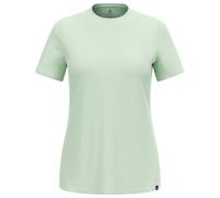 Odlo - Women's Merino Tencel Plain T-Shirt Crew Neck S/S - Merino shirt size XL, green