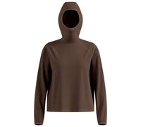 Odlo - Women's Mid Layer Hoody Cubic - Sport shirt size XS, brown