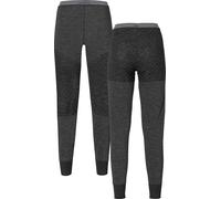 ODLO Women's Natural+ Kinship Warm Merino Blend Tights - Graphite Grey - X-Small