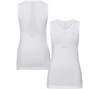 ODLO Women's Performance Light Sleeveless Singlet - White - Large