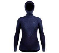 Odlo - Women's Performance Warm Blackcomb Bl Facemask L/S - Synthetic base layer size M, blue