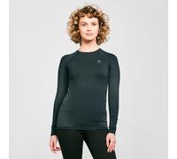 Odlo Women's Performance Warm Long Sleeve Base Layer Top, Black 10