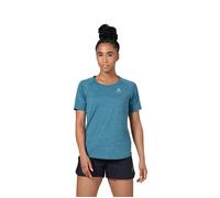 Odlo Women's Run Easy Crew Neck T-Shirt - Blue Reef Waters Melange for Comfort & Performance