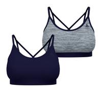 Odlo - Women's Seamless Low Sport Bra - Sports bra size S, blue