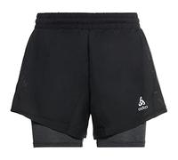 ODLO Women's Shorts, Black, XS