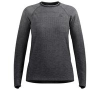 Odlo - Women's T-Shirt Crew Neck L/S Essential Seamless - Sport shirt size XS, grey