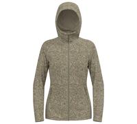 Odlo - Women's Tencia Mid Layer Hoody Full Zip - Fleece jacket size M, sand