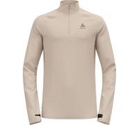 ODLO X-alp Ceramiwarm Mid Layer 1/2 Zip - Men - Beige - size L- model 2024 L