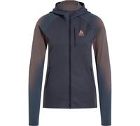 ODLO X-alp Pk Windproof Mid Layer Full Zip W - Women - Grey - size M- model 2024 M