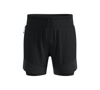 Odlo X-Alp Trail 6in 2in1 Running shorts Men-black, Size L