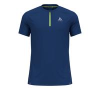 Odlo X-Alp Trail Crew Neck Running Shirt Men - Dark Blue, Size XL