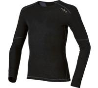 ODLO Youth Active Extra Warm Eco Crew Neck Base Layer {O-159329} - Black - Youth Large {11-12Yr}
