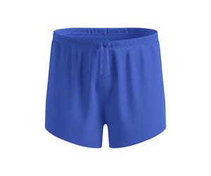 Odlo Zeroweight 3in Split Running shorts Men-blue, Size L