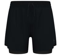 Odlo - Zeroweight 5'' 2-In-1 Short - Running shorts size XXL, black