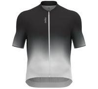 ODLO Zeroweight Chill-tec Print S/u Collar S/s Full Zip - Men - Black - size S- model 2024 S