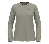 Odlo Zeroweight Chill-tec Long Sleeve T-shirt Beige,Grey M Woman