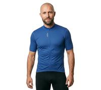 Men's cycling jersey Odlo T-SHIRT S/U COLLAR S/S FULL ZIP ZEROWEIGHT CHILL-TEC (Limoges)