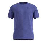 Odlo Zeroweight Engineered Chill-Tec Running Shirt Men - Blue, Size S