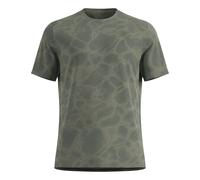 Odlo Zeroweight Engineered Chill-Tec Running Shirt Men - Olive, Size S