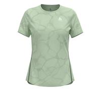 Odlo Zeroweight Engineered Chill-Tec Running Shirt Women - Sage, Size L