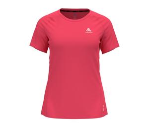 Odlo Zeroweight Short Sleeve Crew Neck T-Shirt XS Women - Lightweight and Breathable in Pink for Running
