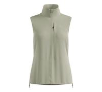 Odlo Zeroweight Warm Running Vests Women - Olive, Size S