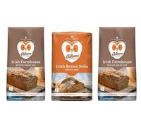 Odlums Irish Farmhouse Brown Bread Mix and Irish Brown Soda Bread Mix