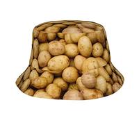 ODMP Garden Potatoes Men and Women Bucket Hat - Fashion Sun Hat - Outdoor Travel Fisherman's Hat