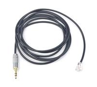 ODO LUCK 1.9 Meters Change Handbrake 3.5mm to Crystal Head Cable Adapter for Fanatec