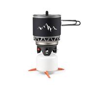 Odoland 1.2L Heat Exchanger Backpacking Stove System | Fast Boil Camping Cookware Set with Precision Control, Compact All-In-One Design for Hiking & Camping