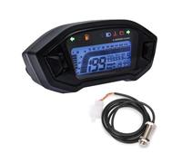 Odometer Display 7 Colors Adjust Universal Motorcycle Digital 13000rpm Meter Backlight Motor For 2-4 Cylinders Odometer