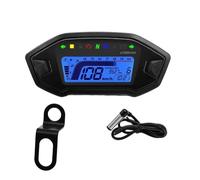 Odometer Display 7 Colors Digital Tachometer Moto Dashboard 10000RPM Motorcycle Display Odometer For 1 2 4 Cylinder
