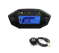 Odometer Display 7 Colors Digital Tachometer Moto Dashboard 10000RPM Motorcycle Display Odometer For 1 2 4 Cylinder