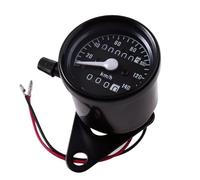 Odometer Display Black 12V 140km/h Motorcycle Dual Odometer Tachometer Gauge For Sp&eed Meter Night Light Backlight Moto Modification Part Tool