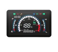 Odometer Display For EX 5 Tachometer 12000RPM Meter Digital Motorcycle Voltmeter Fuel Level Gauge Odometer ODO Indicator
