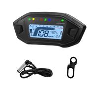 Odometer Display HD 12V Moto Dashboard Digital Tachometer Motorcycle Instrument 7 Color Display 0~10000 For 1-4 Cylinder