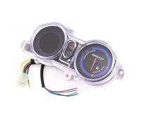 Odometer Display Motobike Dashboard Motorcycle Digital Tachometer Total Mileage 7-color Backlight Multi-Function Electronics Meter