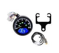 Odometer Display Motorcycle Meter Instrument Odometer Tachometer Dashboard Oil Gauge Digital Dash Indicator Universal